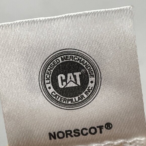 CAT SnapBack Trucker Hat Adjustable Mesh Back Gray Black Embroidered 6 Panel - Picture 8 of 8